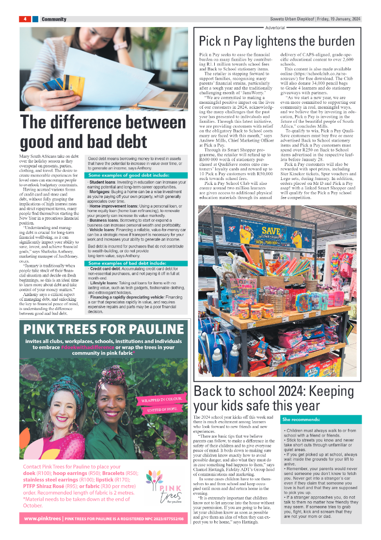 Diepkloof: 19 January 2024 page 4