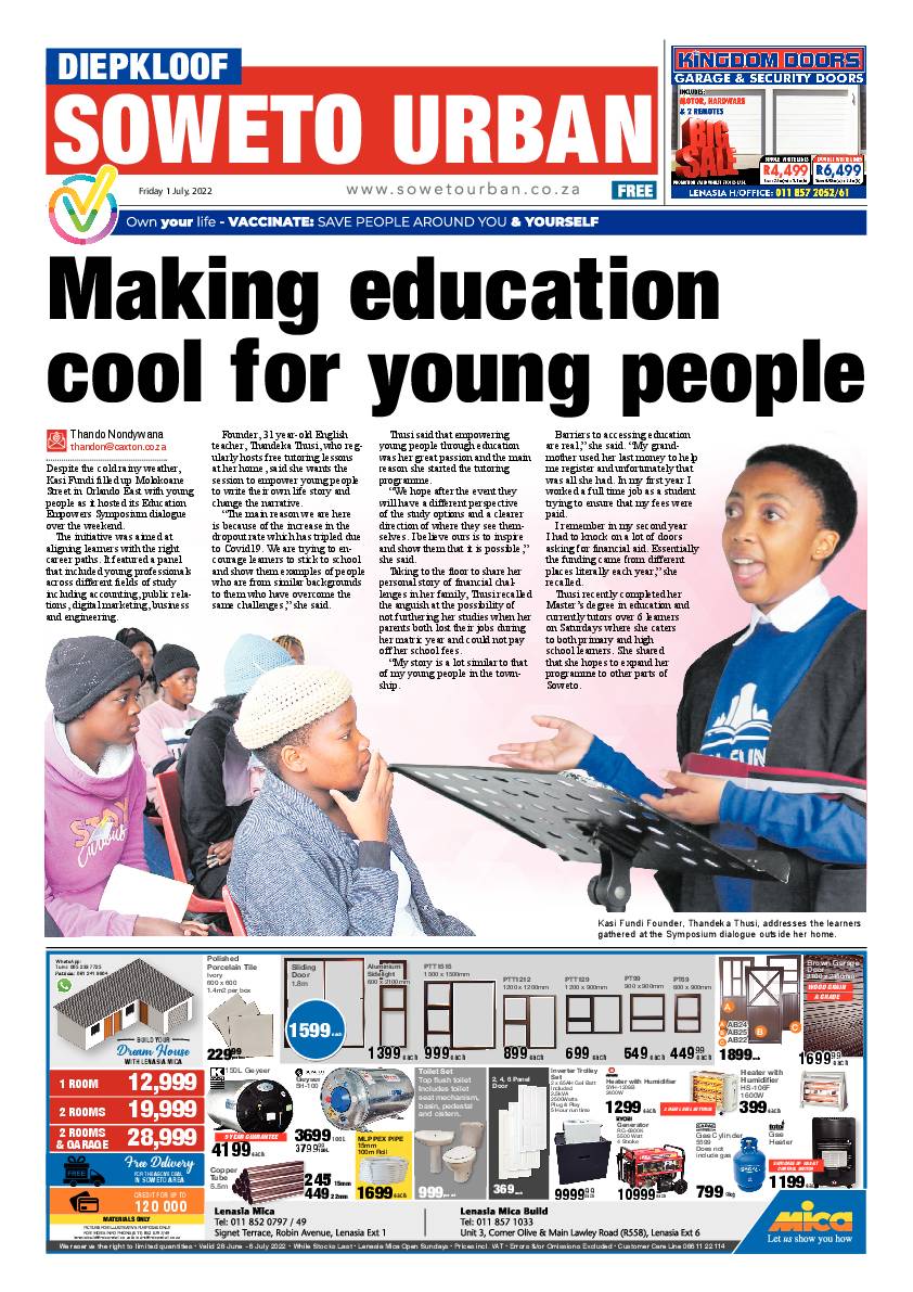 Diepkloof 1 July 2022 page 1
