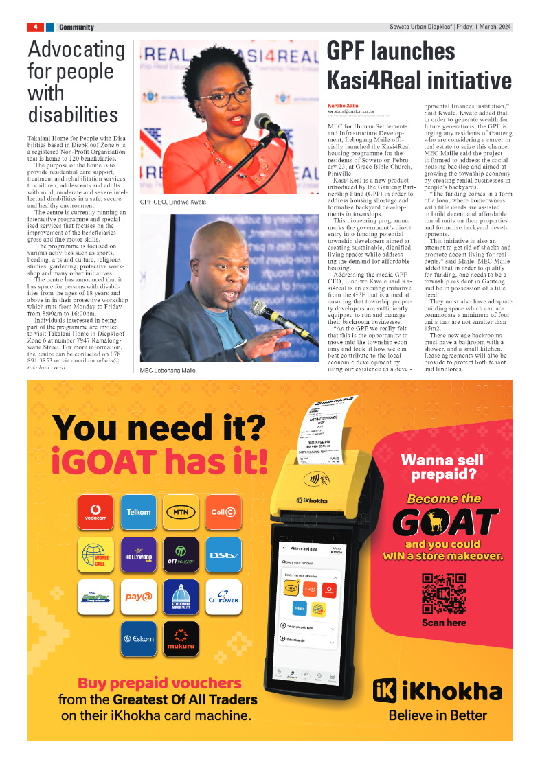 Diepkloof: 01 March 2024 page 4
