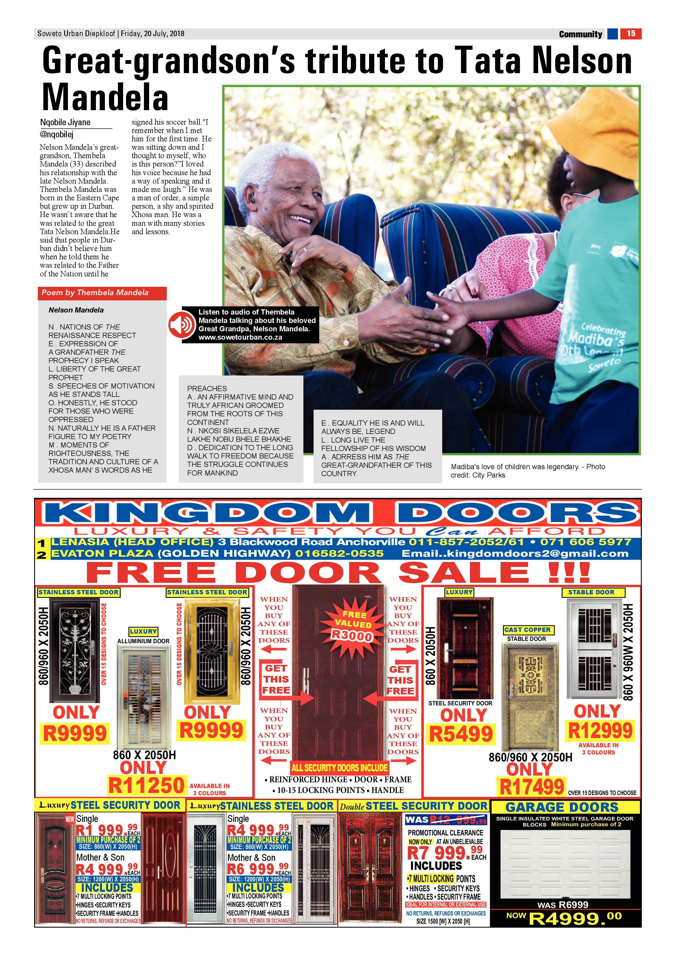 Diepkloof – July 20, 2018 issue page 14