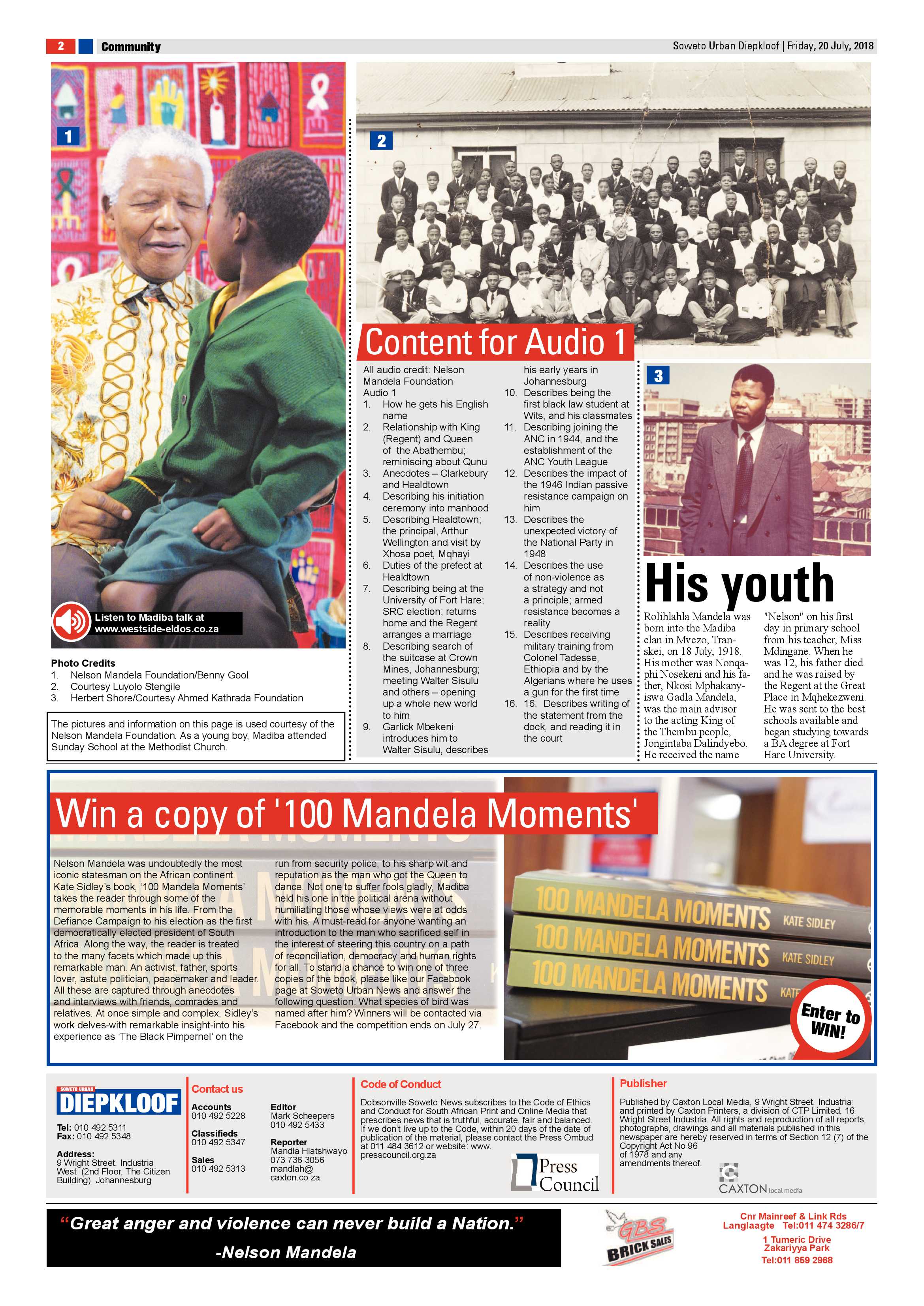 Diepkloof – July 20, 2018 issue page 2