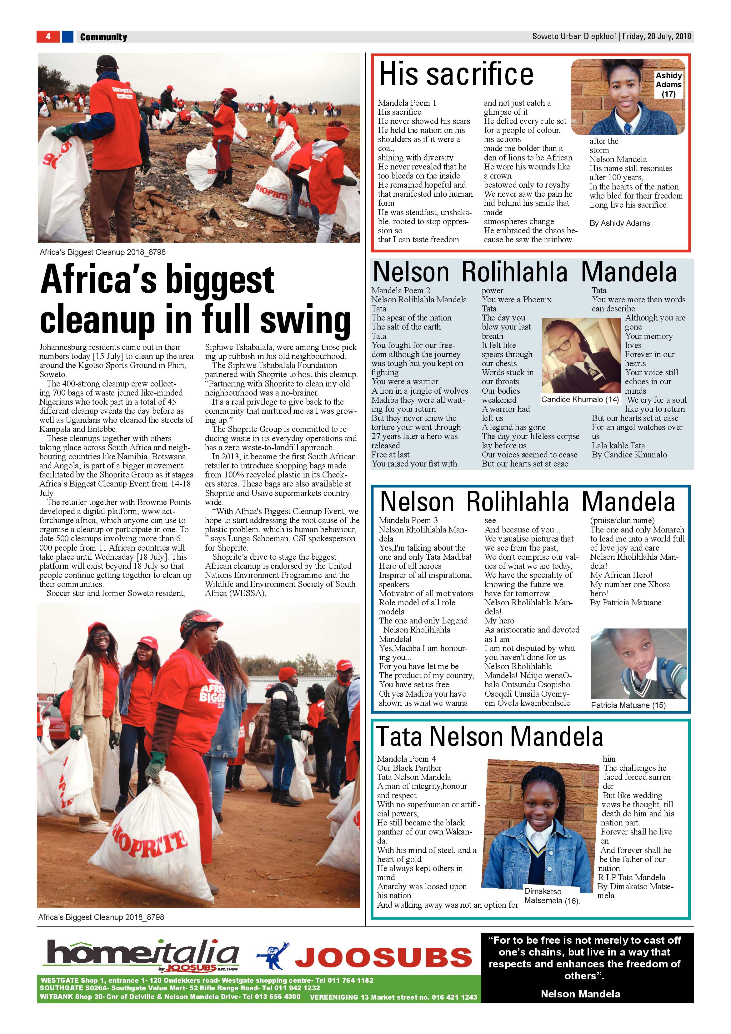 Diepkloof – July 20, 2018 issue page 4