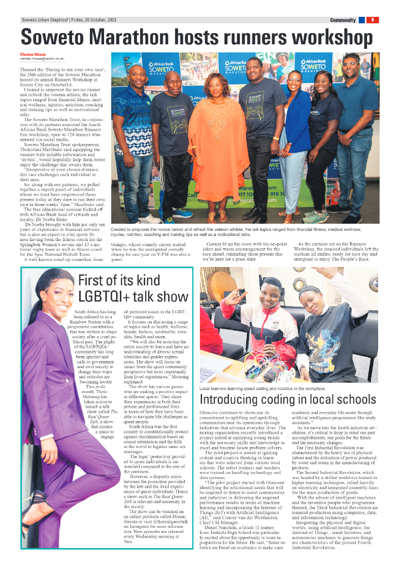 Diepkloof: 20 October 2023 page 5