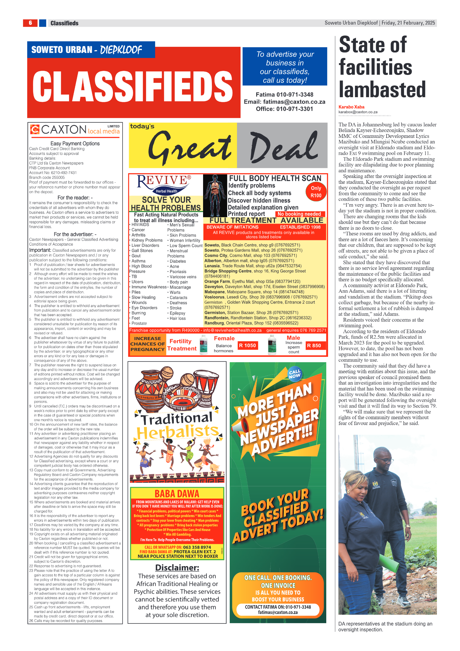 Diepkloof: 21 February 2025 page 6