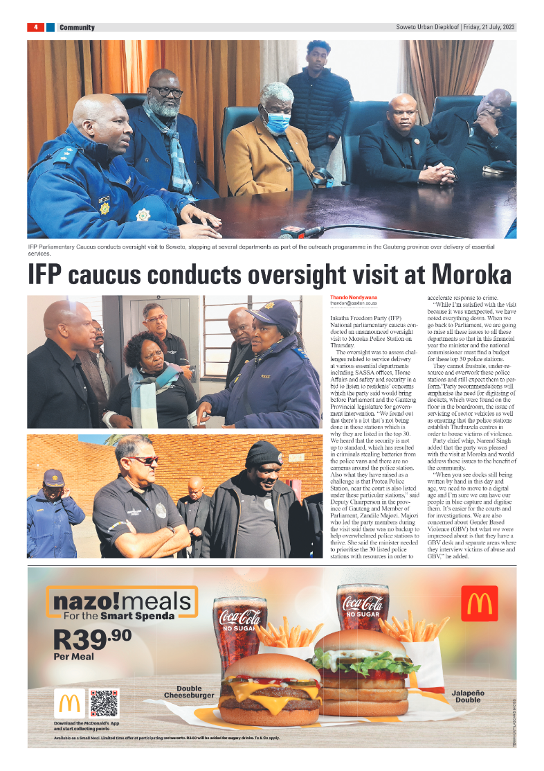 Diepkloof:  21 July 2023 page 4