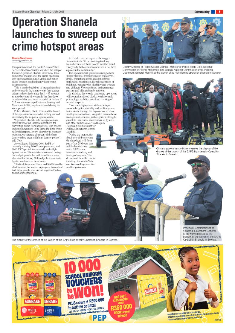 Diepkloof:  21 July 2023 page 5