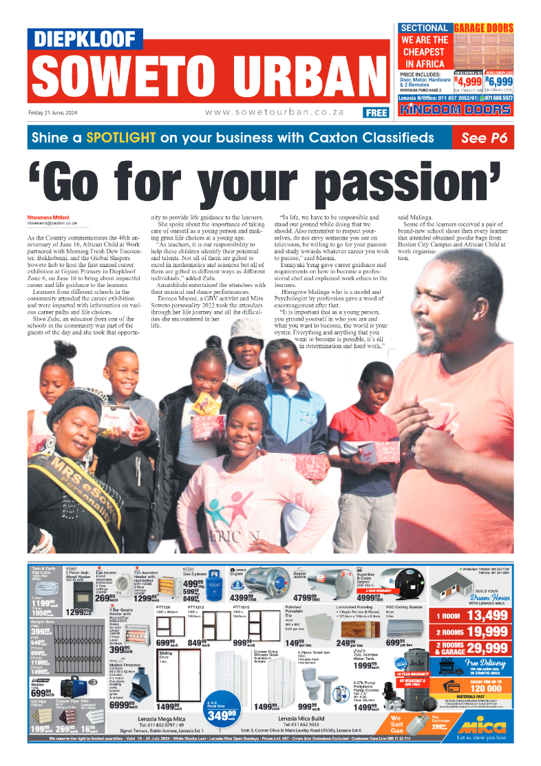 Diepkloof: 21 June 2024 page 1