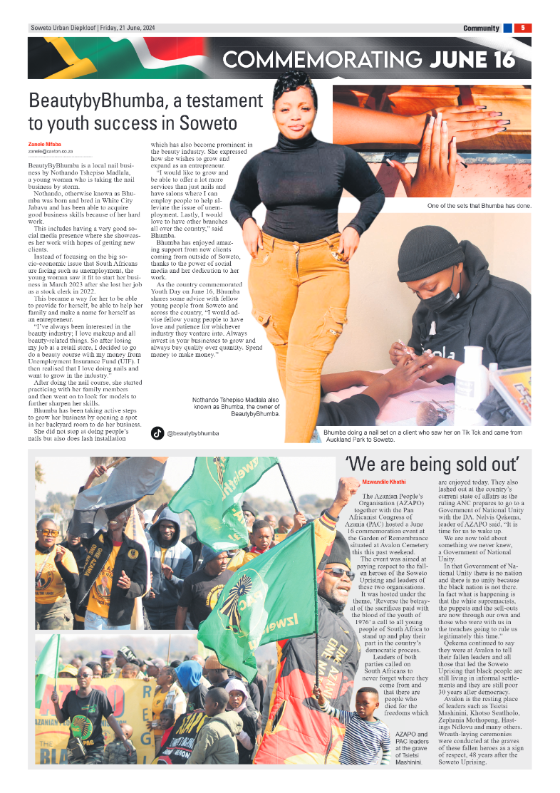 Diepkloof: 21 June 2024 page 5