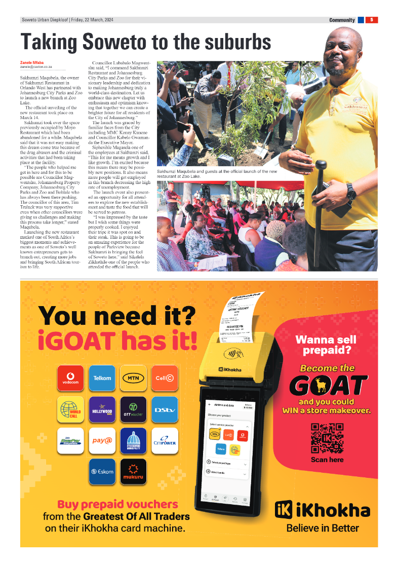 Diepkloof: 22 March 2024 page 5