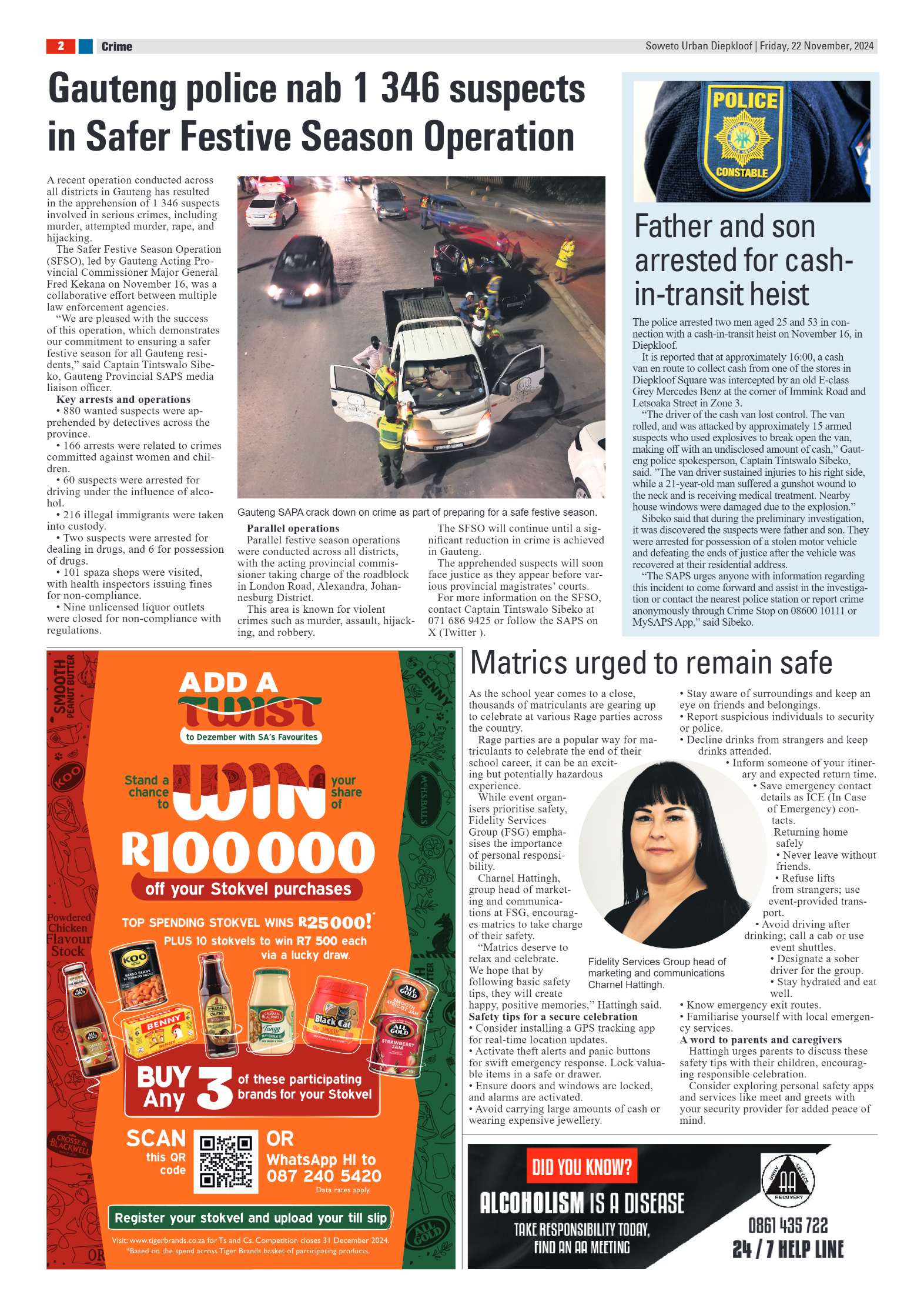Diepkloof: 22 November 2024 page 2