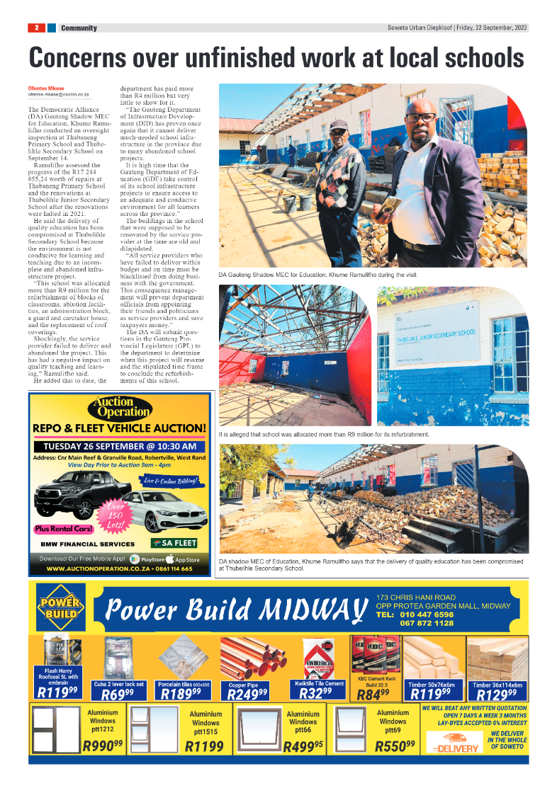 Diepkloof: 22 September 2023 page 2