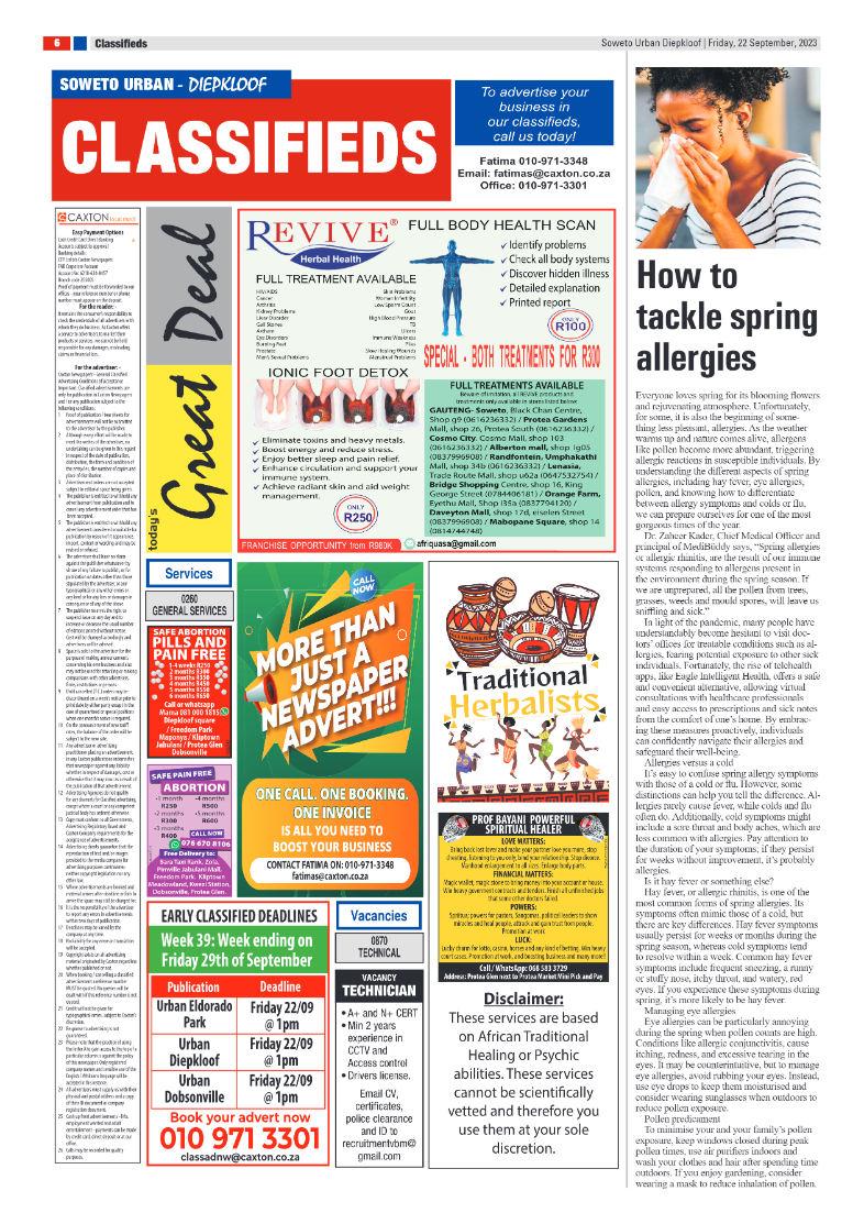 Diepkloof: 22 September 2023 page 6