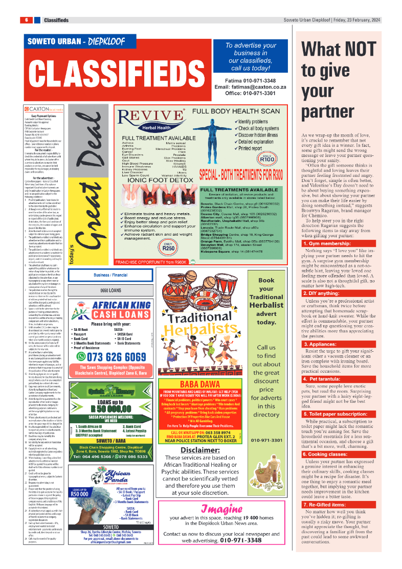 Diepkloof: 23 February 2024 page 6
