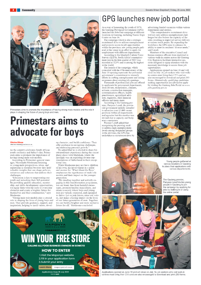 Diepkloof: 23 June 2023 page 2