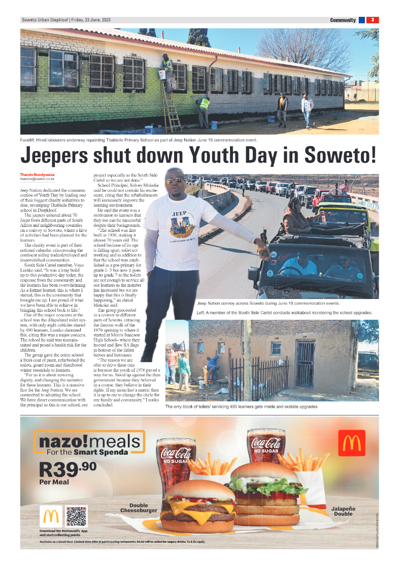 Diepkloof: 23 June 2023 page 3