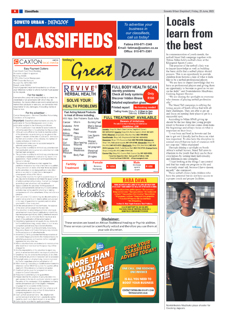 Diepkloof: 23 June 2023 page 6