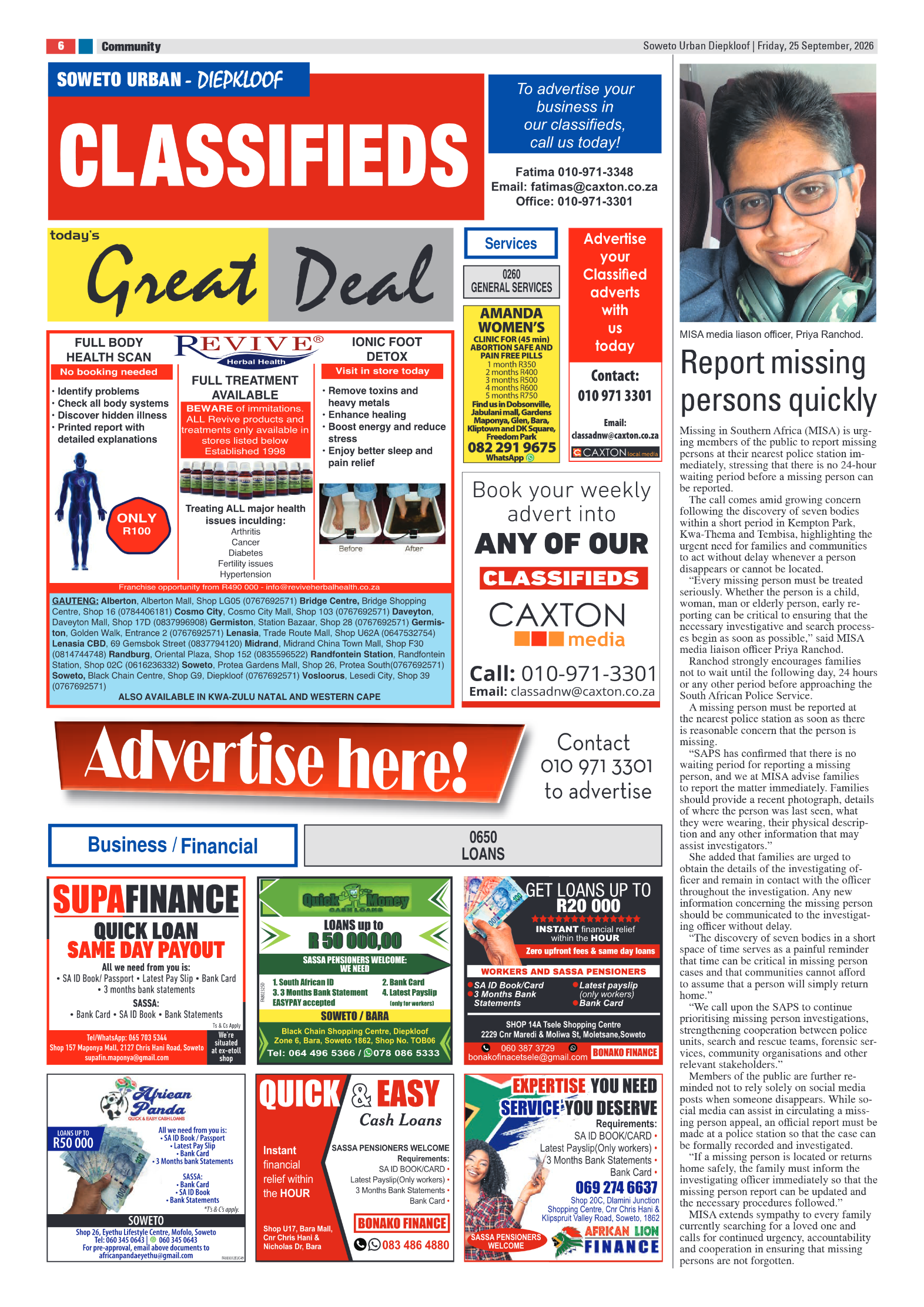 Diepkloof 23 September 2026 page 6
