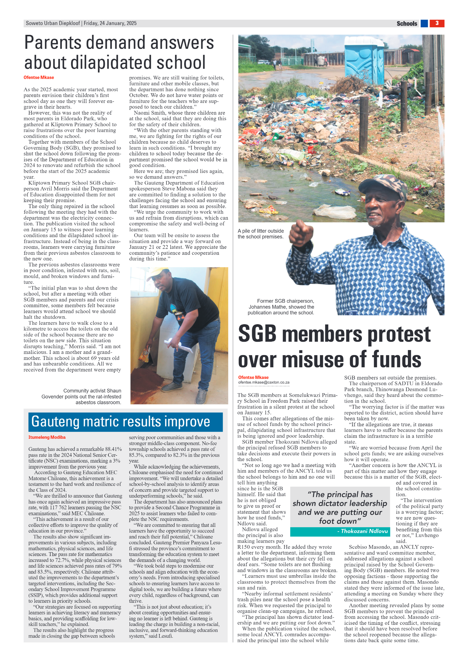Diepkloof: 24 January 2025 page 3