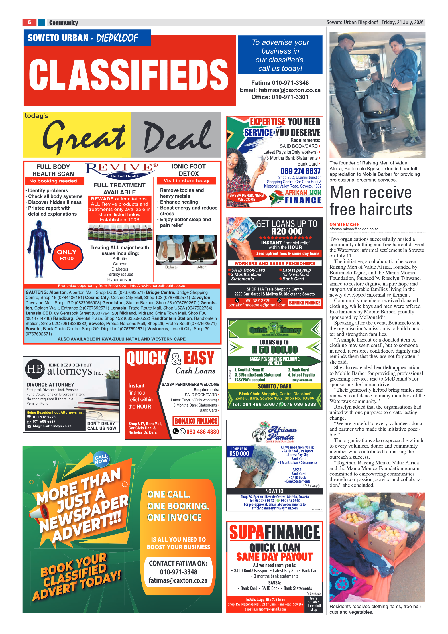 Diepkloof 24 July 2026 page 6