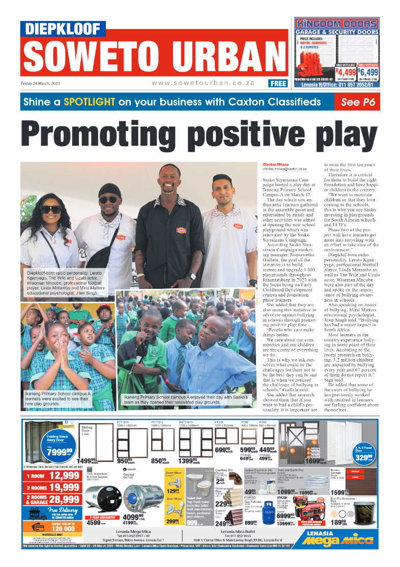 Diepkloof 24 March 2023 page 1