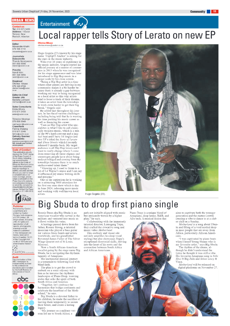Diepkloof: 24 November 2023 page 11