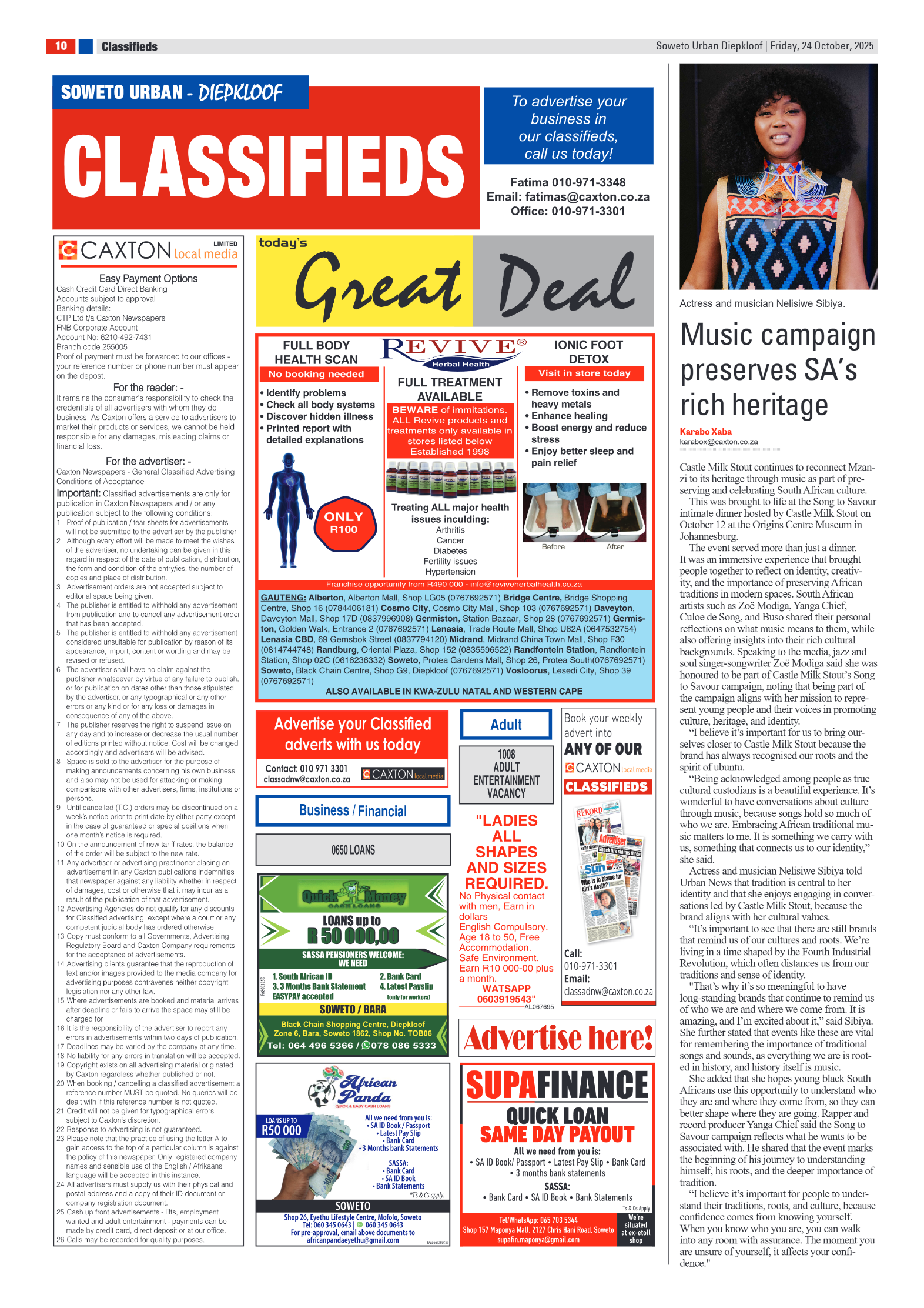 Diepkloof: 24 October 2025 page 10