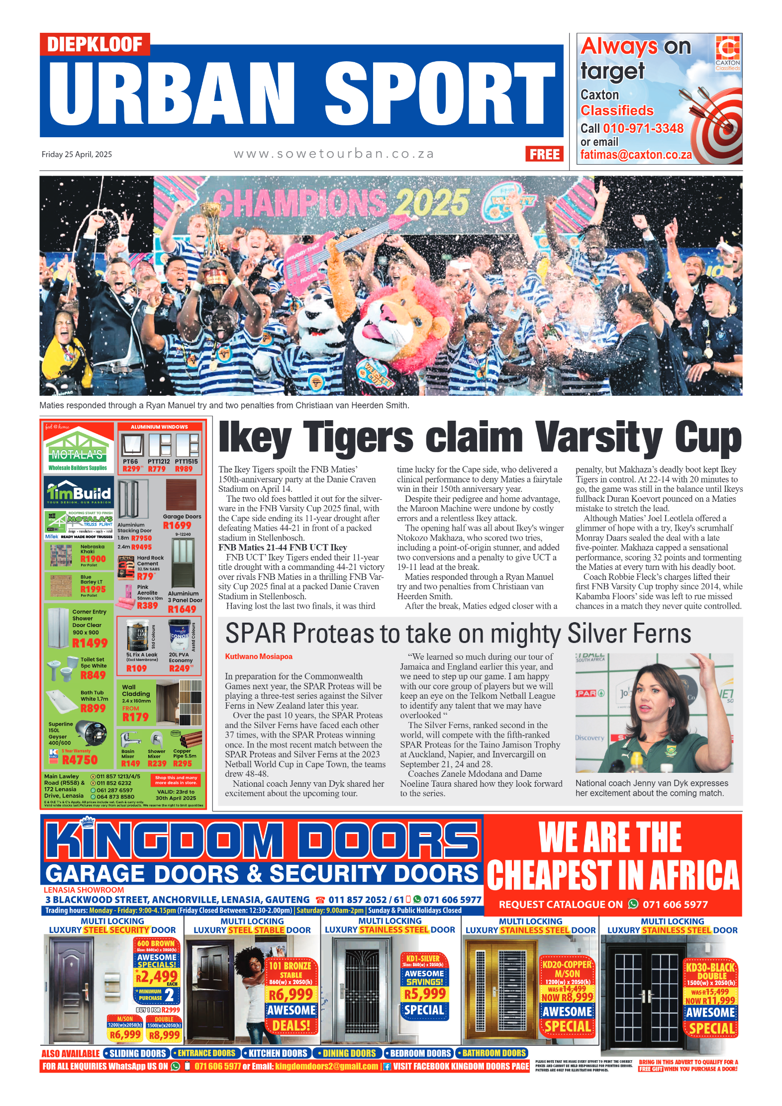 Diepkloof: 25 April 2025 page 8