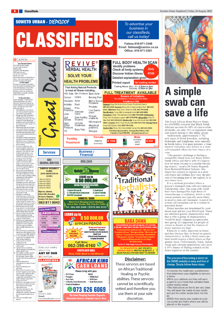 Diepkloof: 25 August 2023 page 6