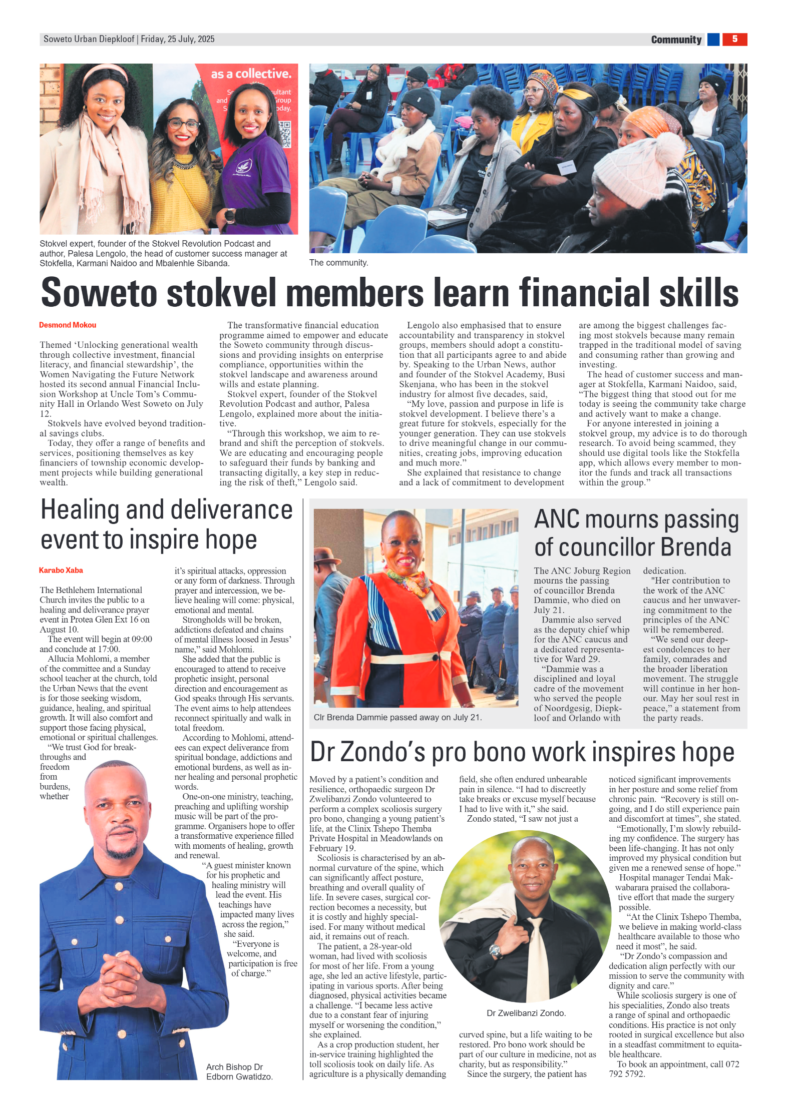Diepkloof: 25 July 2025 page 5