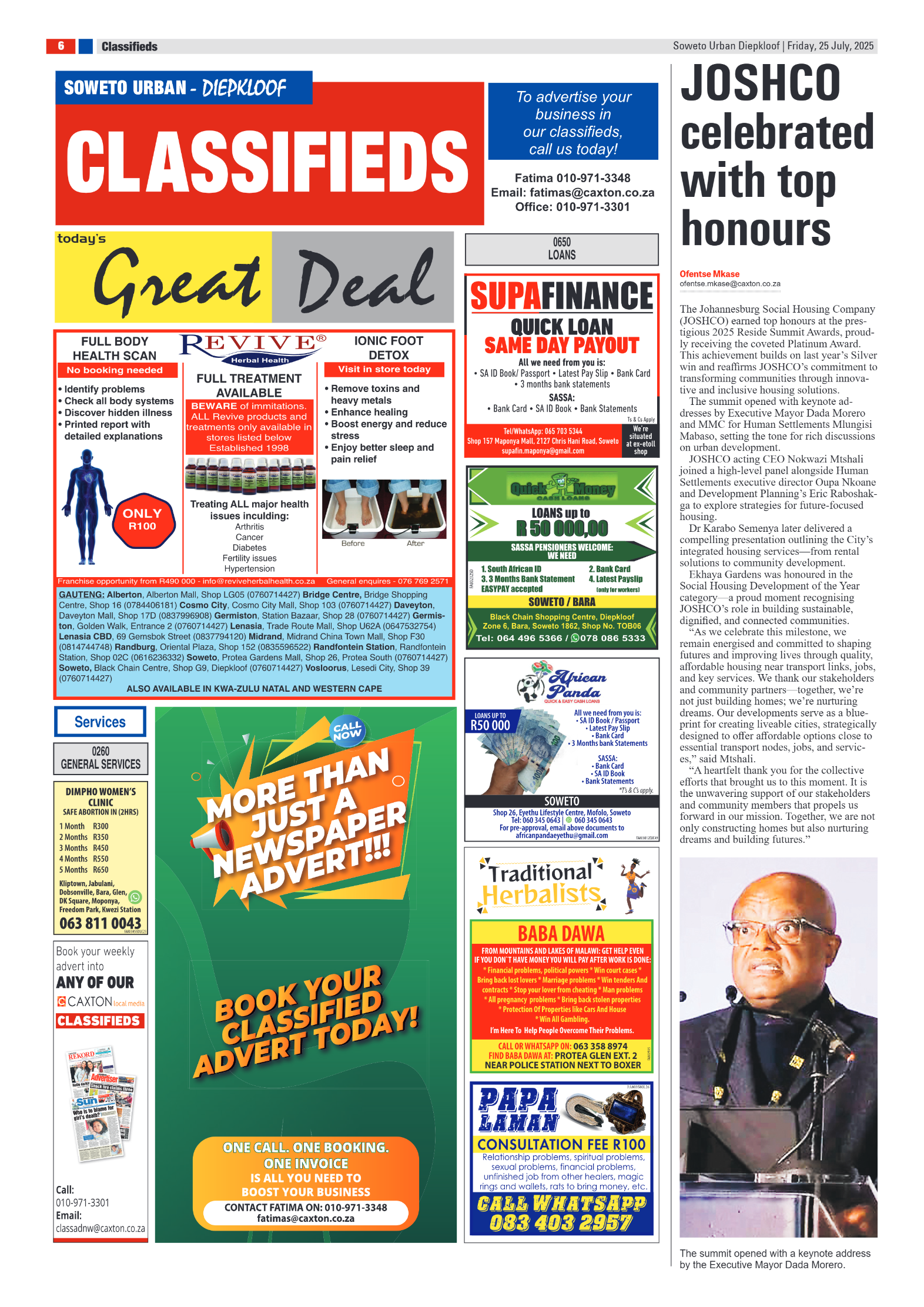 Diepkloof: 25 July 2025 page 6