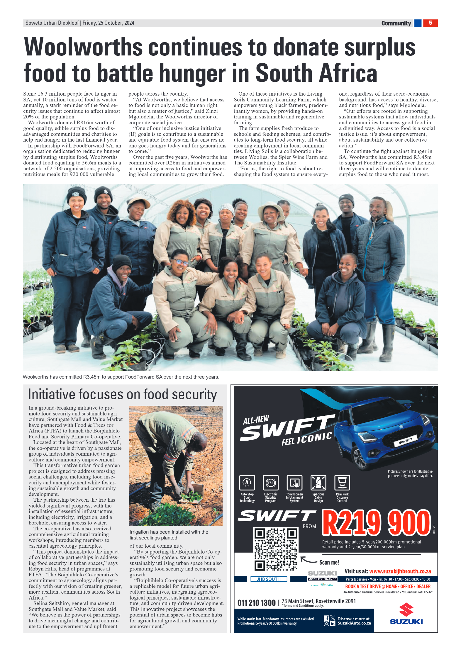 Diepkloof: 25 October 2024 page 5