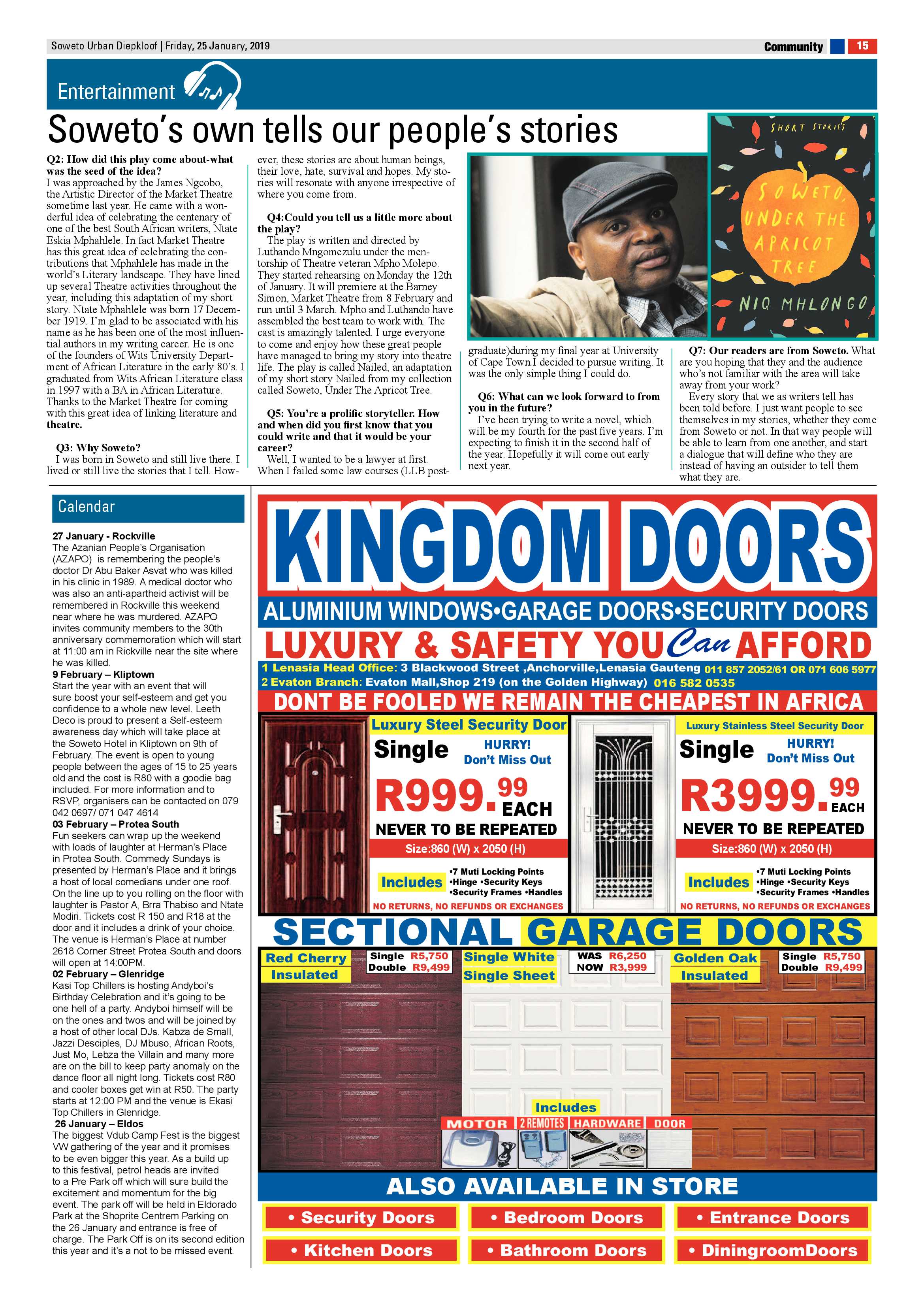Jan 25 – Diepkloof News page 15