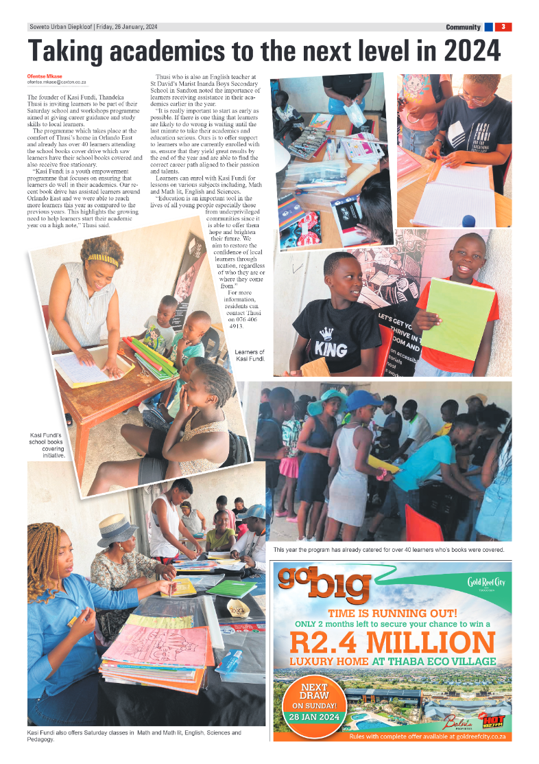 Diepkloof: 26 January 2024 page 3