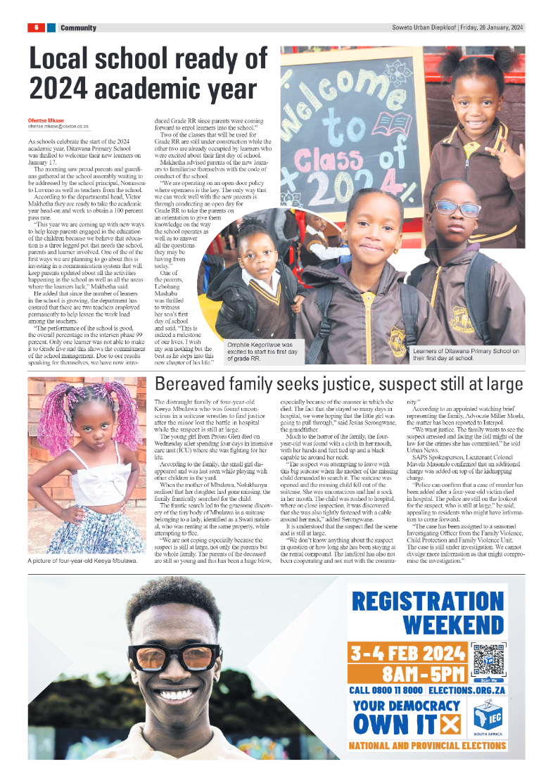 Diepkloof: 26 January 2024 page 6