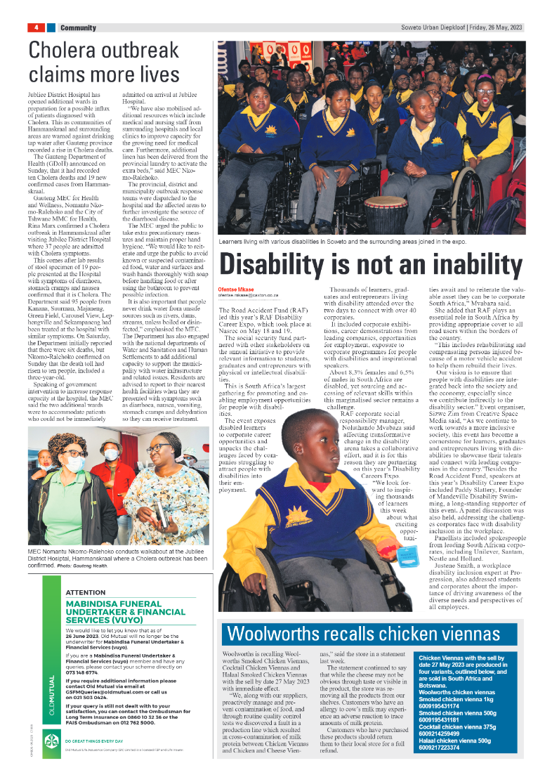 Diepkloof: 26 May 2023 page 4