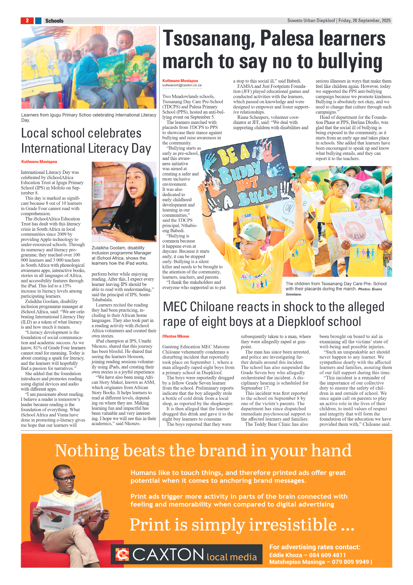 Diepkloof: 26 September 2025 page 2