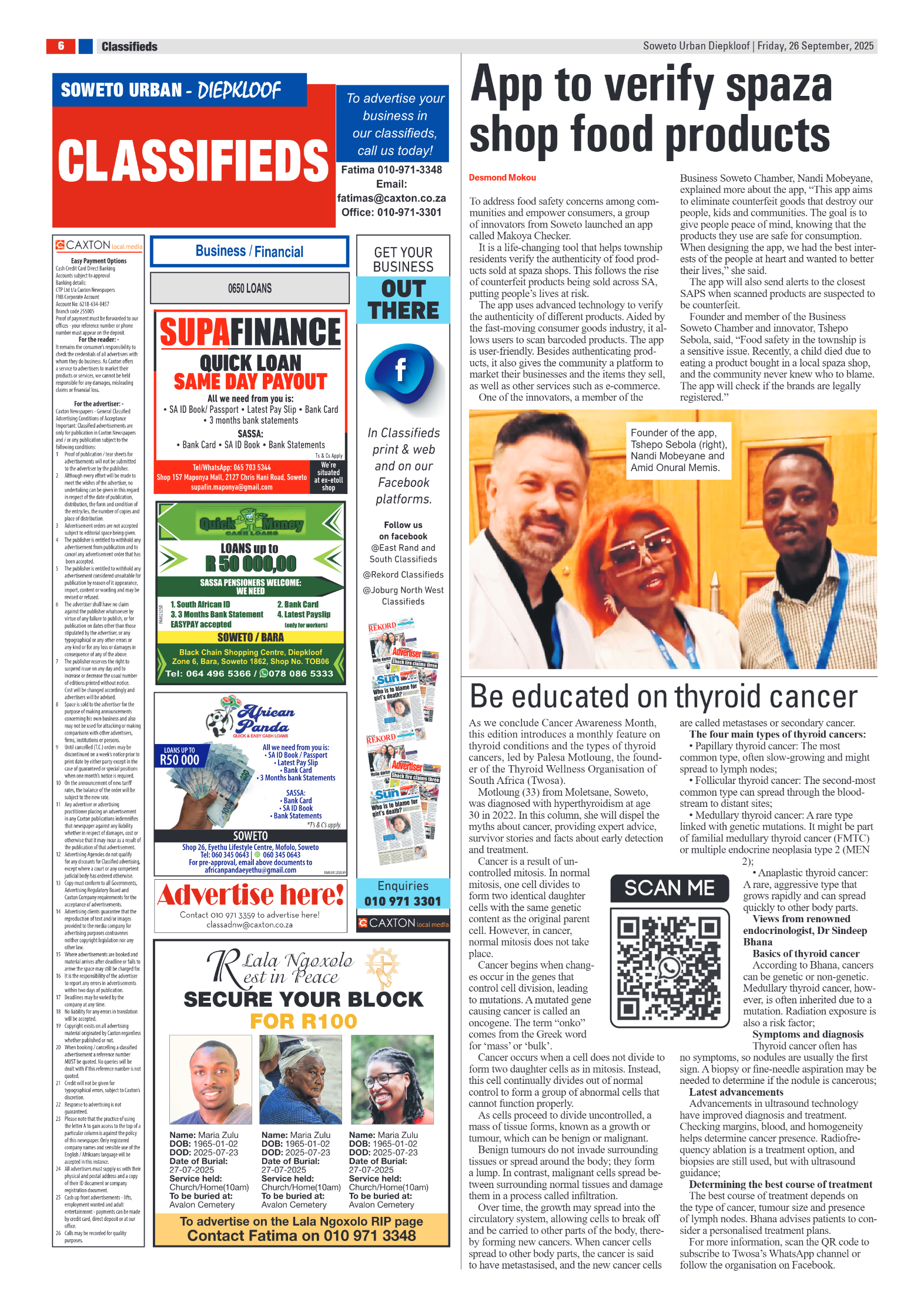 Diepkloof: 26 September 2025 page 6