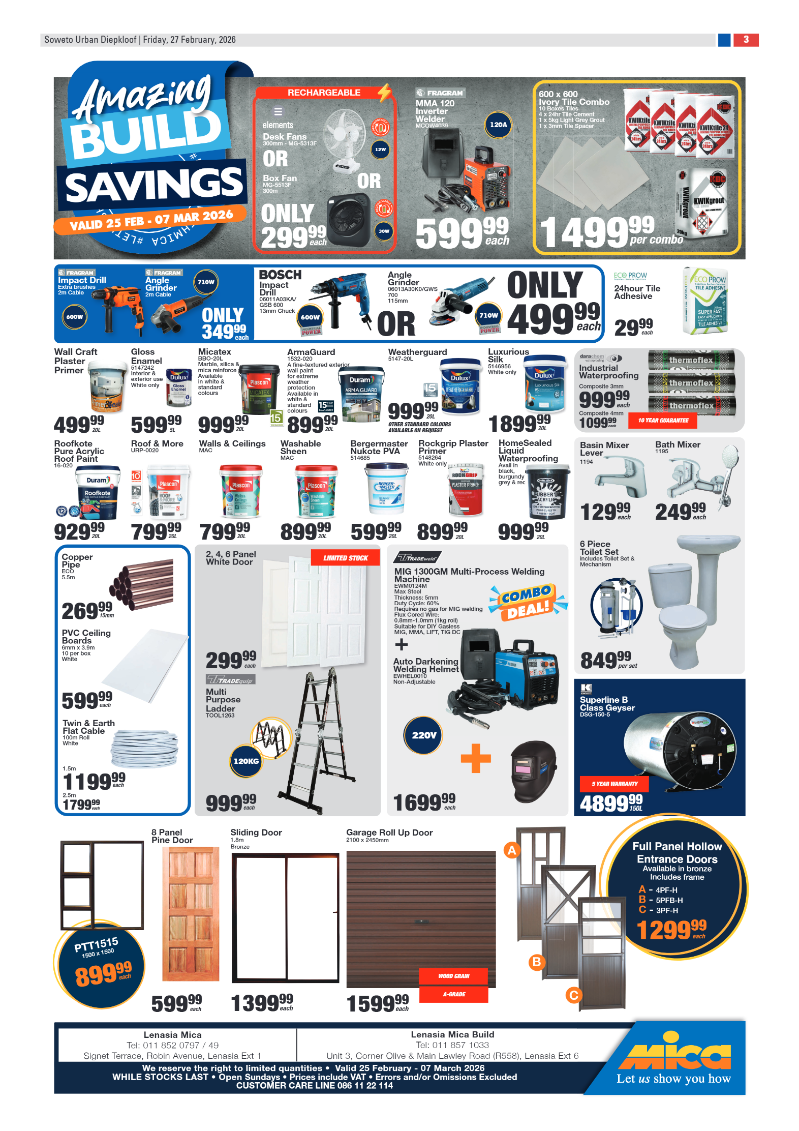 Diepkloof: 27 February 2026 page 3