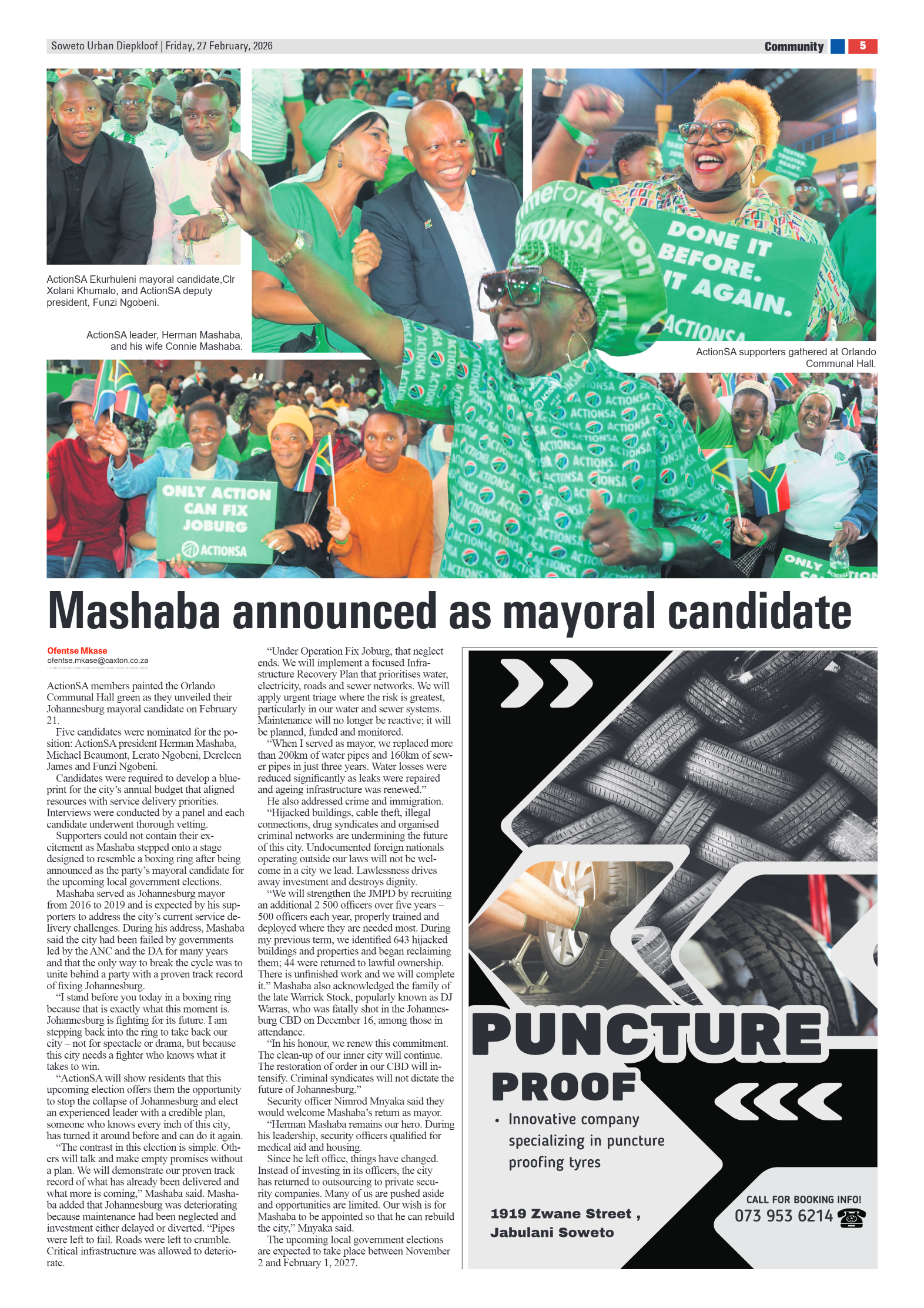 Diepkloof: 27 February 2026 page 5