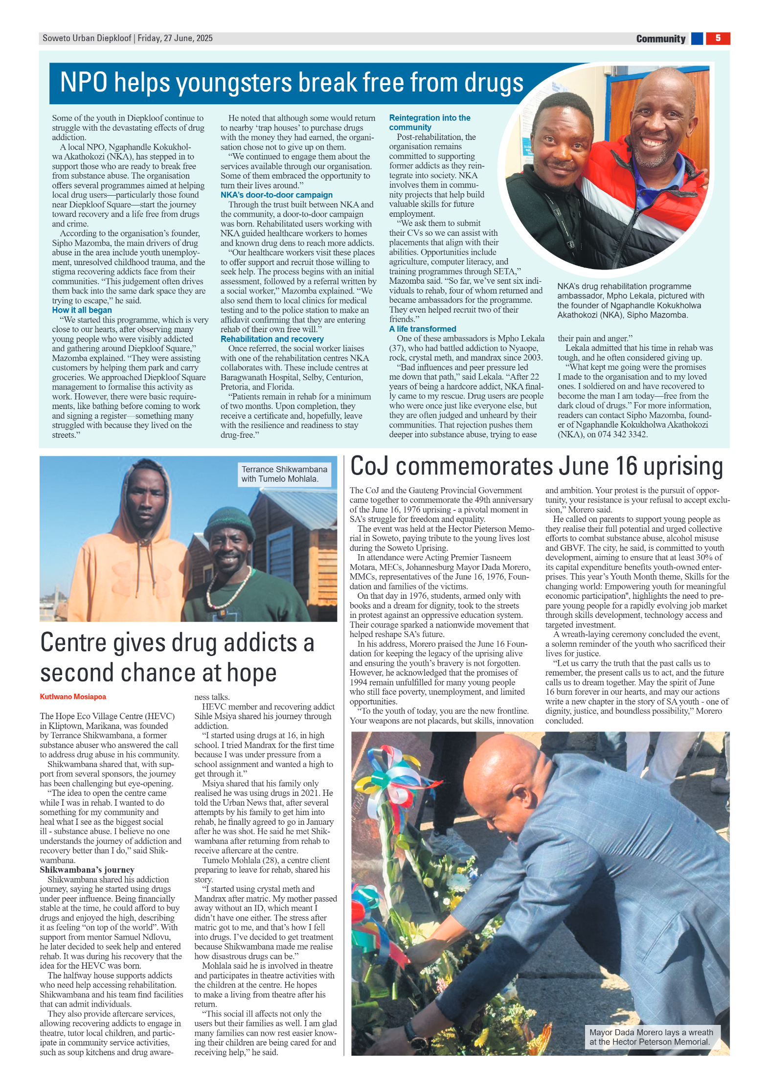 Diepkloof: 27 June 2025 page 5