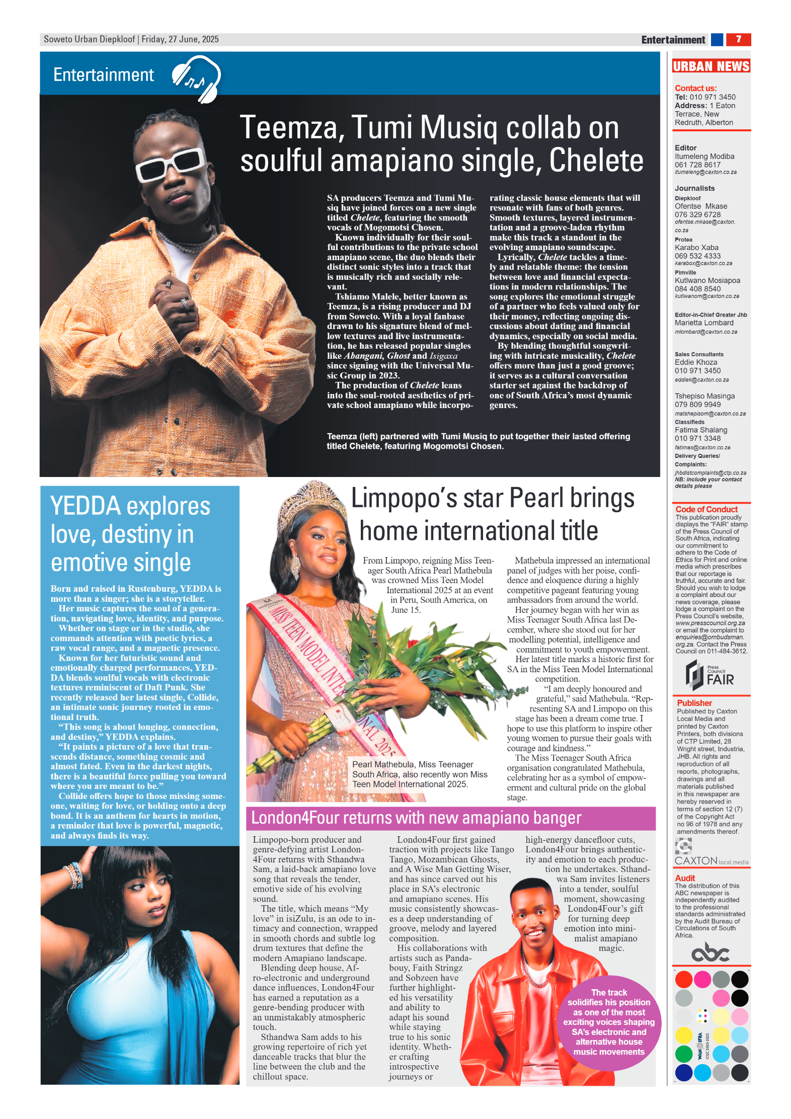Diepkloof: 27 June 2025 page 7