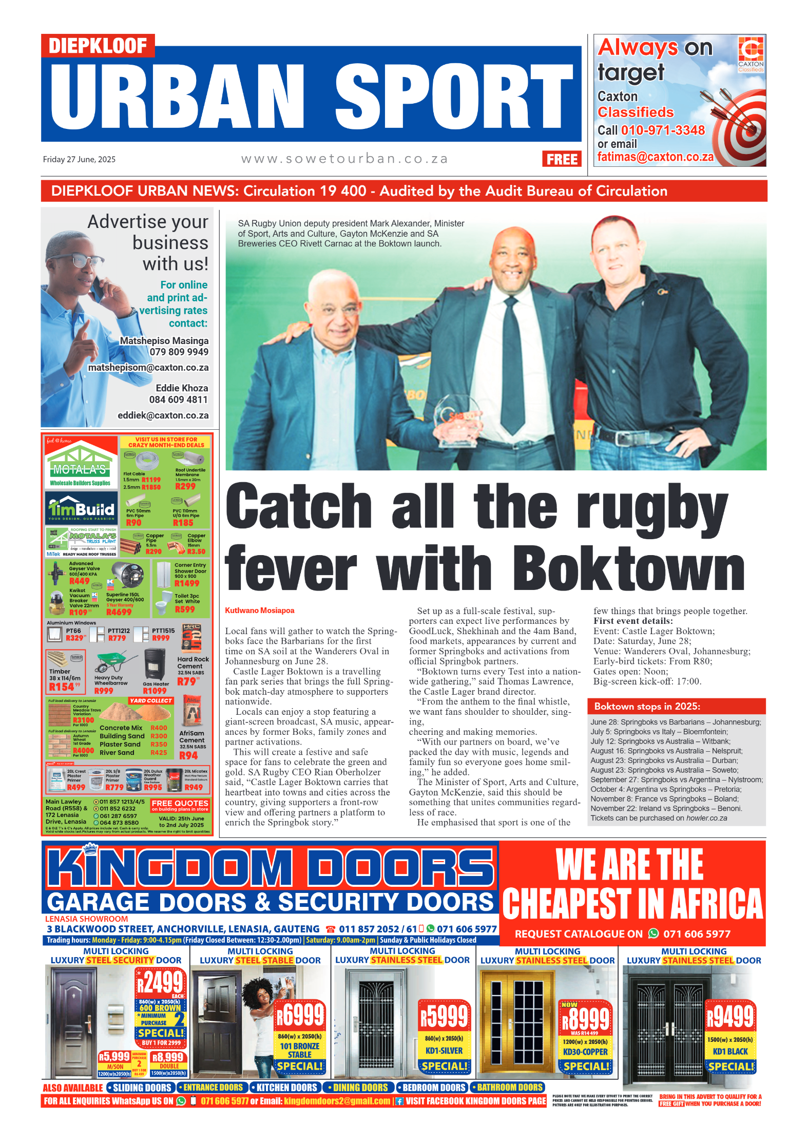 Diepkloof: 27 June 2025 page 8