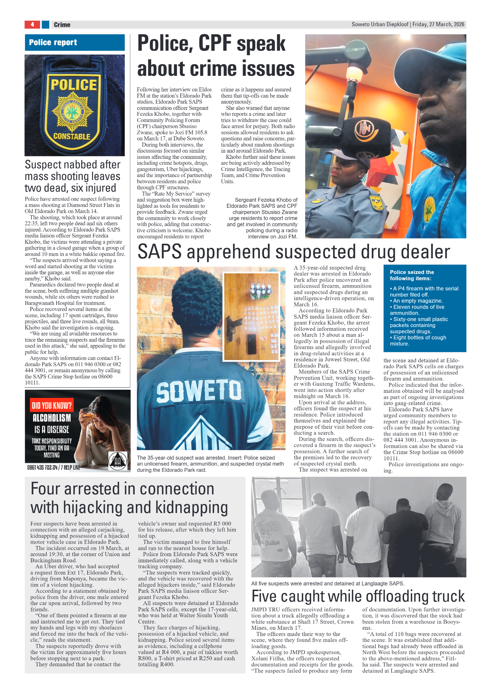 Diepkloof: 27 March 2026 page 4