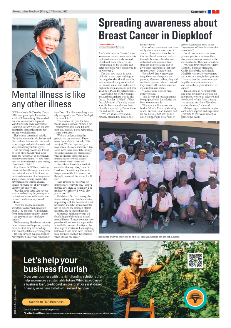 Diepkloof: 27 October 2023 page 3