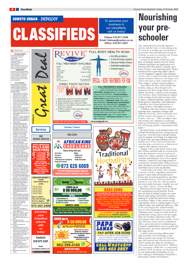Diepkloof: 27 October 2023 page 6