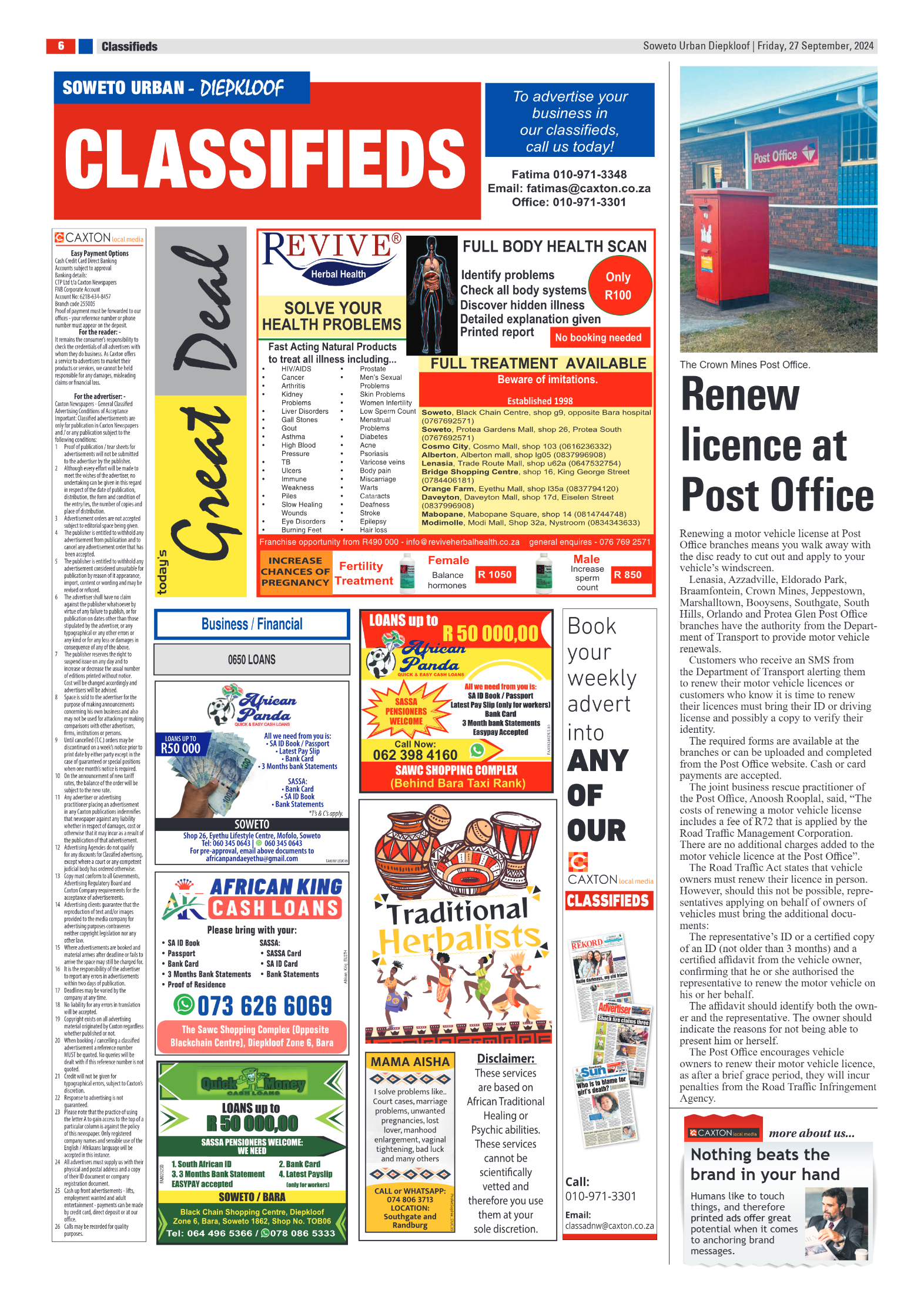 Diepkloof: 27 September 2024 page 6