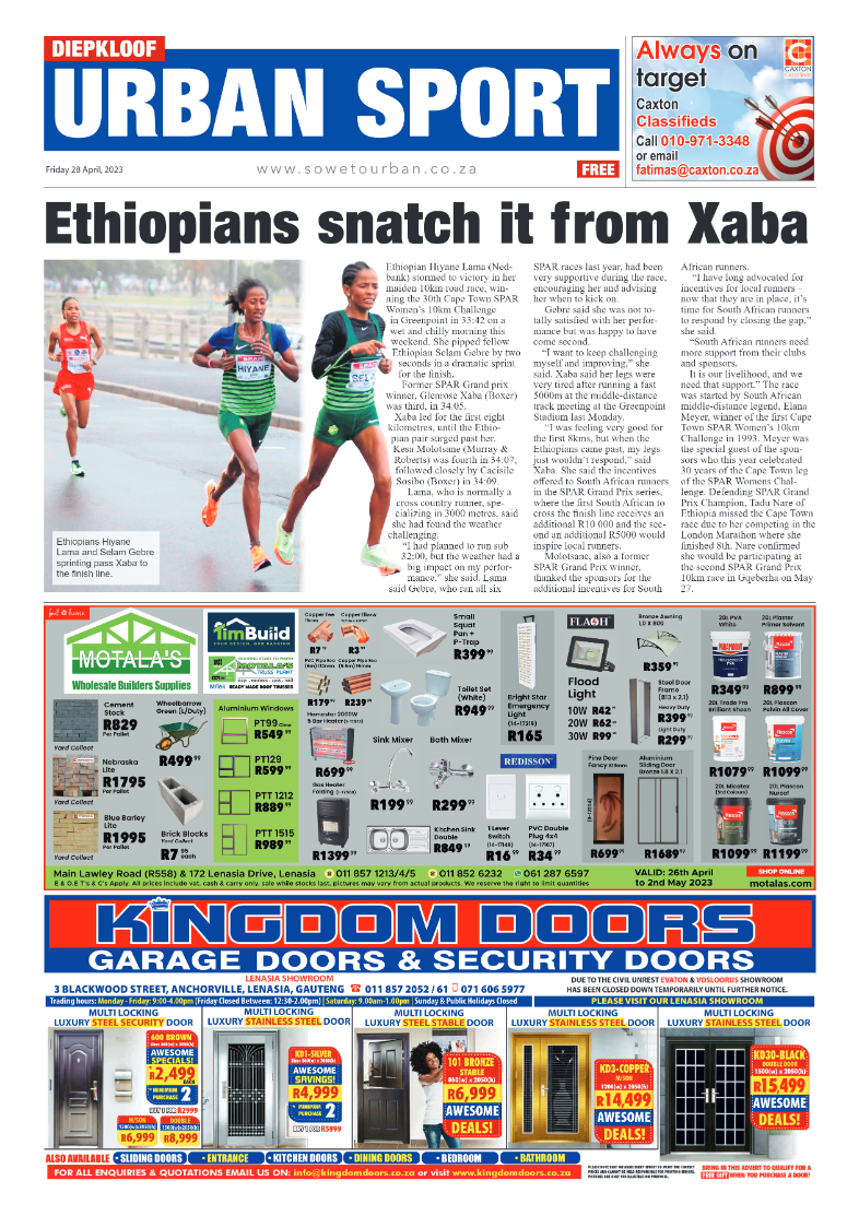 Diepkloof: 28 April 2023 page 12