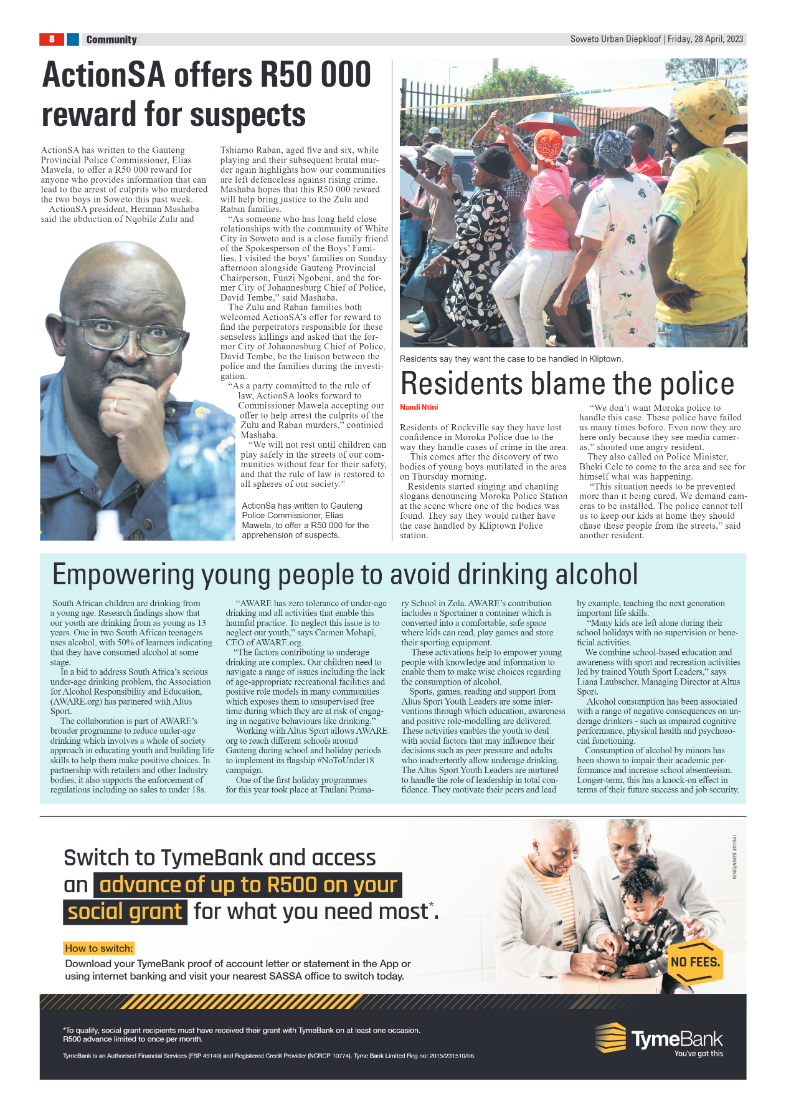 Diepkloof: 28 April 2023 page 8