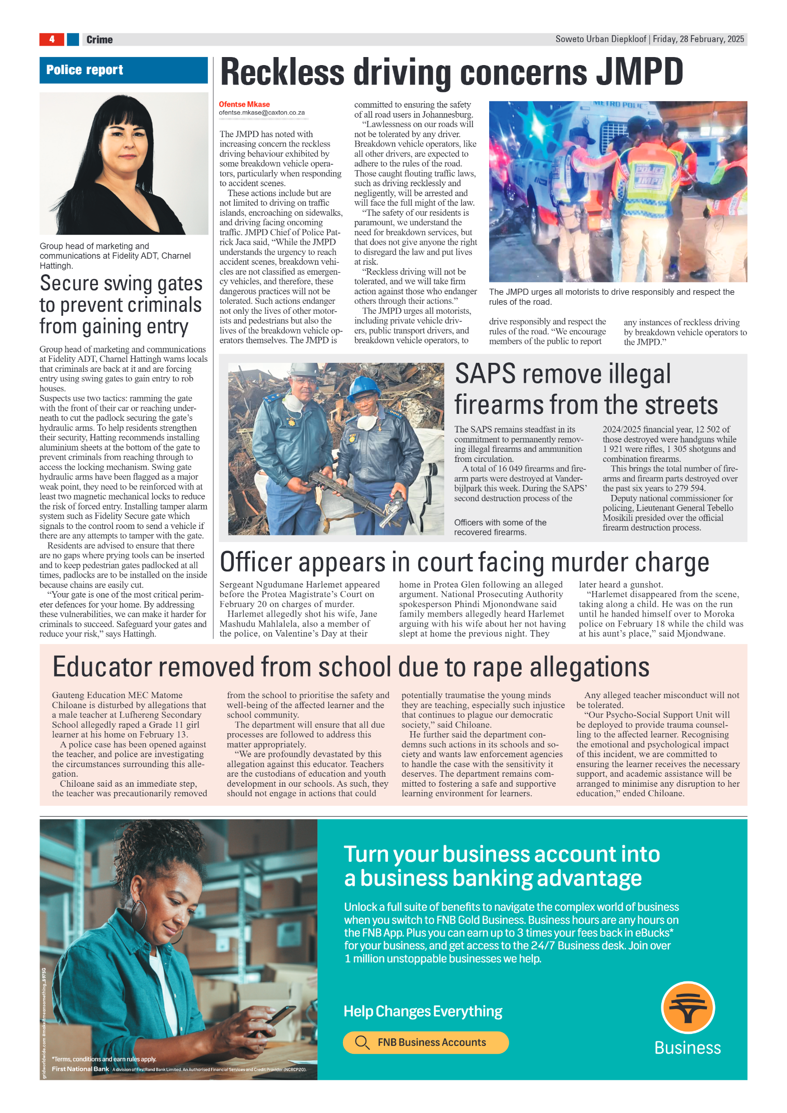 Diepkloof: 28 February 2025 page 4