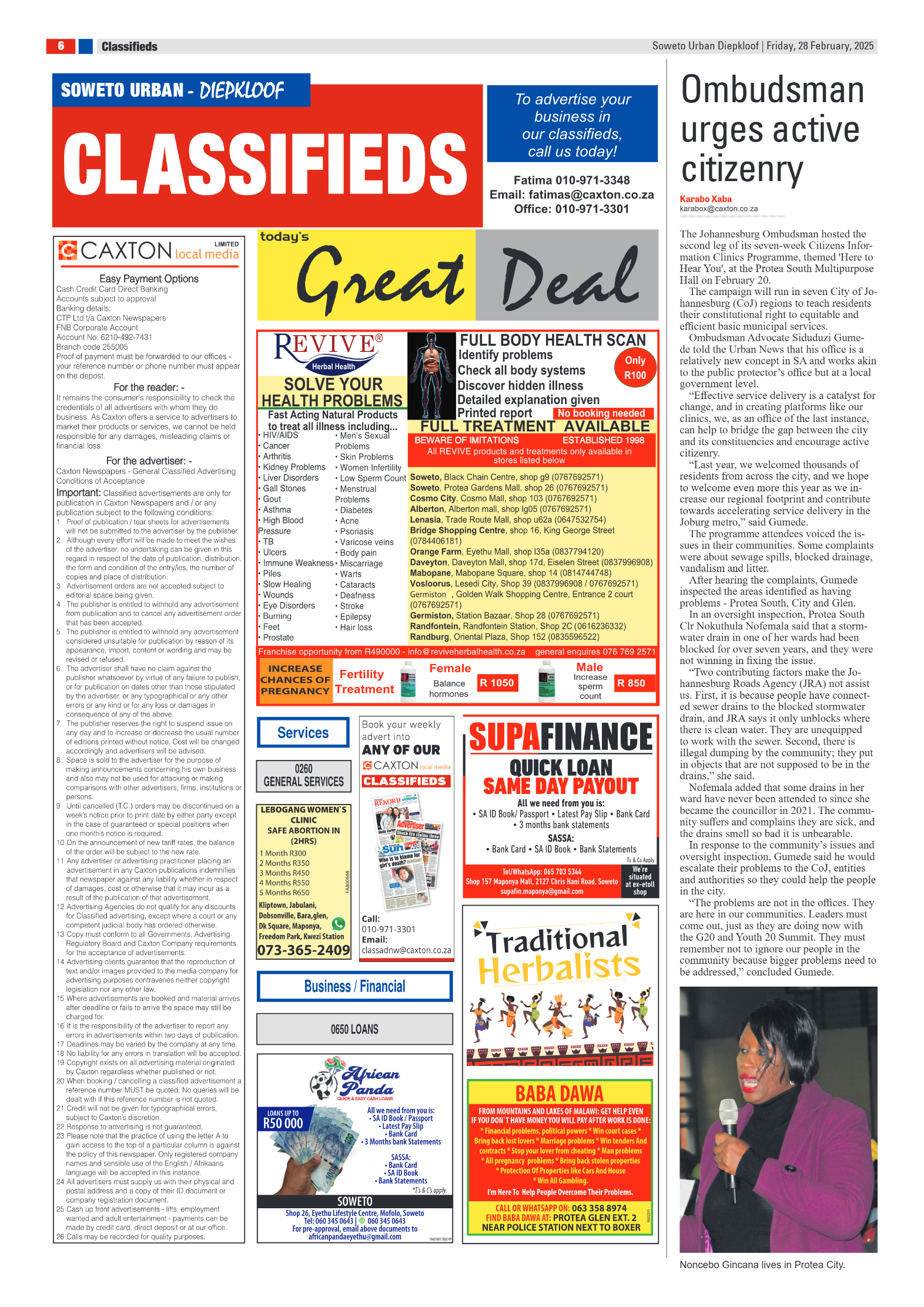 Diepkloof: 28 February 2025 page 6